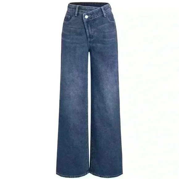 CIDER High Waisted Wide Leg Jeans Denim BUNDLE S & M CD20230628335663JN - Picture 2 of 16